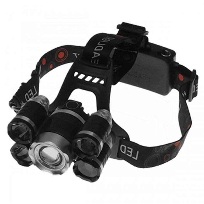 GloboStar® 79059 Φακός Κεφαλής Επαναφορτιζόμενος LED CREE XML2-T6 Chip 50 Watt 5000lm με 2 x 18650 Μπαταρίες 5200mAh Ψυχρό Λευκό 6000K GloboStar® 79059 Φακός Κεφαλής Επαναφορτιζόμενος LED CREE XML2-T6 Chip 50 Watt 5000lm με 2 x 18650 Μπαταρίες 5200mAh Ψυχρό Λευκό 6000K