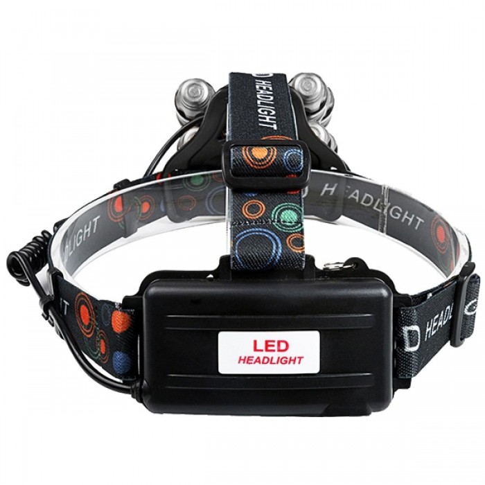 GloboStar® 79059 Φακός Κεφαλής Επαναφορτιζόμενος LED CREE XML2-T6 Chip 50 Watt 5000lm με 2 x 18650 Μπαταρίες 5200mAh Ψυχρό Λευκό 6000K GloboStar® 79059 Φακός Κεφαλής Επαναφορτιζόμενος LED CREE XML2-T6 Chip 50 Watt 5000lm με 2 x 18650 Μπαταρίες 5200mAh Ψυχρό Λευκό 6000K