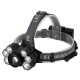 GloboStar® 79061 Φακός Κεφαλής Επαναφορτιζόμενος Zoom LED CREE XML2-T6 Chip 90 Watt 9000lm με 2 x 18650 Μπαταρίες 13600mAh Ψυχρό Λευκό 6000K GloboStar® 79061 Φακός Κεφαλής Επαναφορτιζόμενος Zoom LED CREE XML2-T6 Chip 90 Watt 9000lm με 2 x 18650 Μπαταρίες 13600mAh Ψυχρό Λευκό 6000K