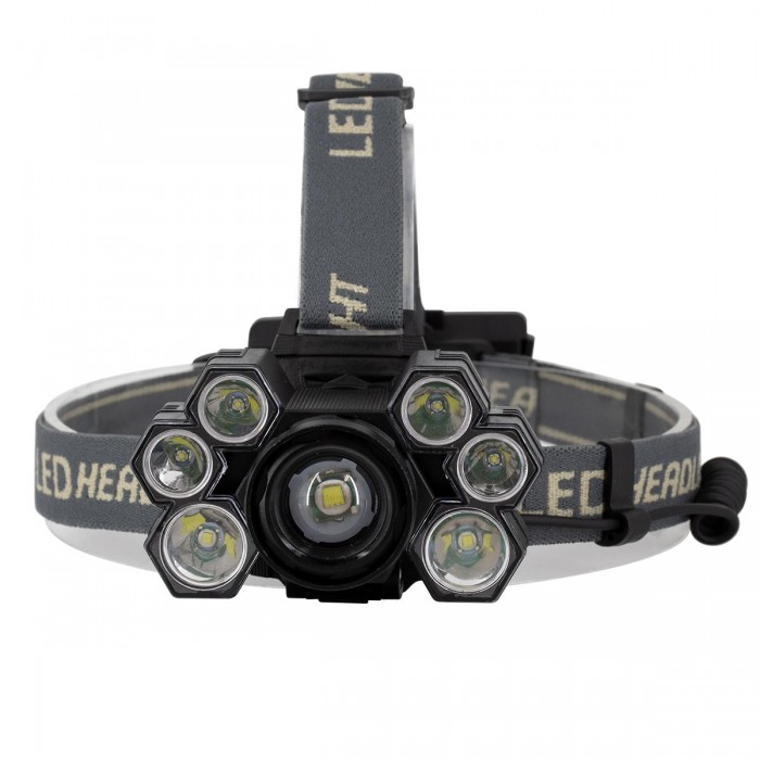 GloboStar® 79061 Φακός Κεφαλής Επαναφορτιζόμενος Zoom LED CREE XML2-T6 Chip 90 Watt 9000lm με 2 x 18650 Μπαταρίες 13600mAh Ψυχρό Λευκό 6000K GloboStar® 79061 Φακός Κεφαλής Επαναφορτιζόμενος Zoom LED CREE XML2-T6 Chip 90 Watt 9000lm με 2 x 18650 Μπαταρίες 13600mAh Ψυχρό Λευκό 6000K