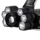 GloboStar® 79061 Φακός Κεφαλής Επαναφορτιζόμενος Zoom LED CREE XML2-T6 Chip 90 Watt 9000lm με 2 x 18650 Μπαταρίες 13600mAh Ψυχρό Λευκό 6000K GloboStar® 79061 Φακός Κεφαλής Επαναφορτιζόμενος Zoom LED CREE XML2-T6 Chip 90 Watt 9000lm με 2 x 18650 Μπαταρίες 13600mAh Ψυχρό Λευκό 6000K