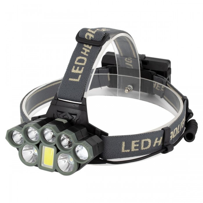GloboStar® 79062 Φακός Κεφαλής Επαναφορτιζόμενος LED CREE XML2-T6 Chip 60 Watt 6000lm με 2 x 18650 Μπαταρίες 13600mAh Ψυχρό Λευκό 6000K GloboStar® 79062 Φακός Κεφαλής Επαναφορτιζόμενος LED CREE XML2-T6 Chip 60 Watt 6000lm με 2 x 18650 Μπαταρίες 13600mAh Ψυχρό Λευκό 6000K
