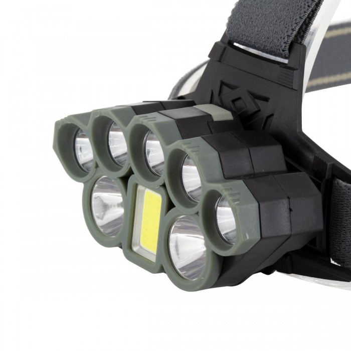 GloboStar® 79062 Φακός Κεφαλής Επαναφορτιζόμενος LED CREE XML2-T6 Chip 60 Watt 6000lm με 2 x 18650 Μπαταρίες 13600mAh Ψυχρό Λευκό 6000K GloboStar® 79062 Φακός Κεφαλής Επαναφορτιζόμενος LED CREE XML2-T6 Chip 60 Watt 6000lm με 2 x 18650 Μπαταρίες 13600mAh Ψυχρό Λευκό 6000K