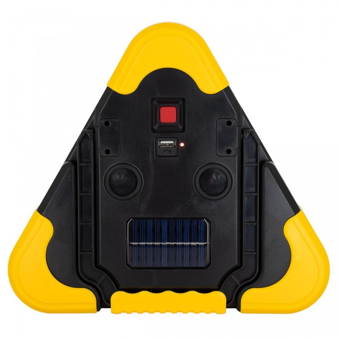 GloboStar® 79081 Φορητό Επαναφορτιζόμενο Τρίγωνο Ασφαλείας - Προβολέας Εργασίας LED COB 35W 3500lm με Ενσωματωμένη Μπαταρία 2000mAh & Φωτοβολταϊκό Πάνελ - 5 Light Modes & Power Bank με Καλώδιο Φόρτισης USB Αδιάβροχο IP54 Ψυχρό Λευκό 6000K GloboStar® 79081 Φορητό Επαναφορτιζόμενο Τρίγωνο Ασφαλείας - Προβολέας Εργασίας LED COB 35W 3500lm με Ενσωματωμένη Μπαταρία 2000mAh & Φωτοβολταϊκό Πάνελ - 5 Light Modes & Power Bank με Καλώδιο Φόρτισης USB Αδιάβροχο IP54 Ψυχρό Λευκό 6000K