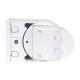 GloboStar® 79092 Επίτοιχος PIR Ανιχνευτής-Αισθητήρας Κίνησης 180° 6m Motion Sensor AC 230V Max 1380W GloboStar® 79092 Επίτοιχος PIR Ανιχνευτής-Αισθητήρας Κίνησης 180° 6m Motion Sensor AC 230V Max 1380W