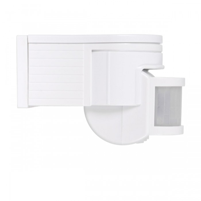 GloboStar® 79092 Επίτοιχος PIR Ανιχνευτής-Αισθητήρας Κίνησης 180° 6m Motion Sensor AC 230V Max 1380W GloboStar® 79092 Επίτοιχος PIR Ανιχνευτής-Αισθητήρας Κίνησης 180° 6m Motion Sensor AC 230V Max 1380W