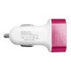 Globostar® 79504 Ροζ Φορτιστής Αυτοκινήτου DC 12-24V με 3 Εξόδους USB DC 5V Max 3.1A 20W και Καλώδιο USB σε Type-C Globostar® 79504 Ροζ Φορτιστής Αυτοκινήτου DC 12-24V με 3 Εξόδους USB DC 5V Max 3.1A 20W και Καλώδιο USB σε Type-C