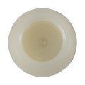 GloboStar® CANDLE 79548 ΣΕΤ 2 x Διακοσμητικά Realistic Κεράκια με LED Εφέ Κινούμενης Φλόγας - Μπαταρίας 12 x CR2032 Μπλε Μπεζ D6 x H5cm