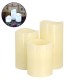 GloboStar® 79554 ΣΕΤ 3 Διακοσμητικών Realistic Κεριών Παραφίνης με LED - Μπαταρίας & Ασύρματο Χειριστήριο IR Ψυχρό Λευκό 6000K Dimmable GloboStar® 79554 ΣΕΤ 3 Διακοσμητικών Realistic Κεριών Παραφίνης με LED - Μπαταρίας & Ασύρματο Χειριστήριο IR Ψυχρό Λευκό 6000K Dimmable