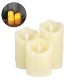 GloboStar® 79561 ΣΕΤ 3 Διακοσμητικών Realistic Κεριών Παραφίνης με LED Εφέ Κινούμενης Φλόγας - Μπαταρίας & Ασύρματο Χειριστήριο IR Σχέδιο Λιωμένο Κερί Θερμό Λευκό 3000K Dimmable GloboStar® 79561 ΣΕΤ 3 Διακοσμητικών Realistic Κεριών Παραφίνης με LED Εφέ Κινούμενης Φλόγας - Μπαταρίας & Ασύρματο Χειριστήριο IR Σχέδιο Λιωμένο Κερί Θερμό Λευκό 3000K Dimmable