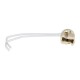 GloboStar® 79597 Κεραμικό Ντουί G9 με 15CM Καλώδιο D1.8 x H2.6cm GloboStar® 79597 Κεραμικό Ντουί G9 με 15CM Καλώδιο D1.8 x H2.6cm