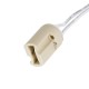 GloboStar® 79597 Κεραμικό Ντουί G9 με 15CM Καλώδιο D1.8 x H2.6cm GloboStar® 79597 Κεραμικό Ντουί G9 με 15CM Καλώδιο D1.8 x H2.6cm