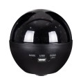 GloboStar® 79599 Επιτραπέζιο Διακοσμητικό Φωτιστικό Ειδικών Εφε NIGHT SKY STARS LED 10W DC 5V 2200mAh Επαναφορτιζόμενο με Bluetooth Speaker - Sound Activated - Καλώδιο Τροφοδοσίας USB και Ασύρματο Χειριστήριο RF 2.4Ghz Πολύχρωμo RGB Dimmable