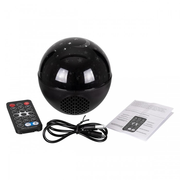GloboStar® 79599 Επιτραπέζιο Διακοσμητικό Φωτιστικό Ειδικών Εφε NIGHT SKY STARS LED 10W DC 5V 2200mAh Επαναφορτιζόμενο με Bluetooth Speaker - Sound Activated - Καλώδιο Τροφοδοσίας USB και Ασύρματο Χειριστήριο RF 2.4Ghz Πολύχρωμo RGB Dimmable GloboStar® 79599 Επιτραπέζιο Διακοσμητικό Φωτιστικό Ειδικών Εφε NIGHT SKY STARS LED 10W DC 5V 2200mAh Επαναφορτιζόμενο με Bluetooth Speaker - Sound Activated - Καλώδιο Τροφοδοσίας USB και Ασύρματο Χειριστήριο RF 2.4Ghz Πολύχρωμo RGB Dimmable