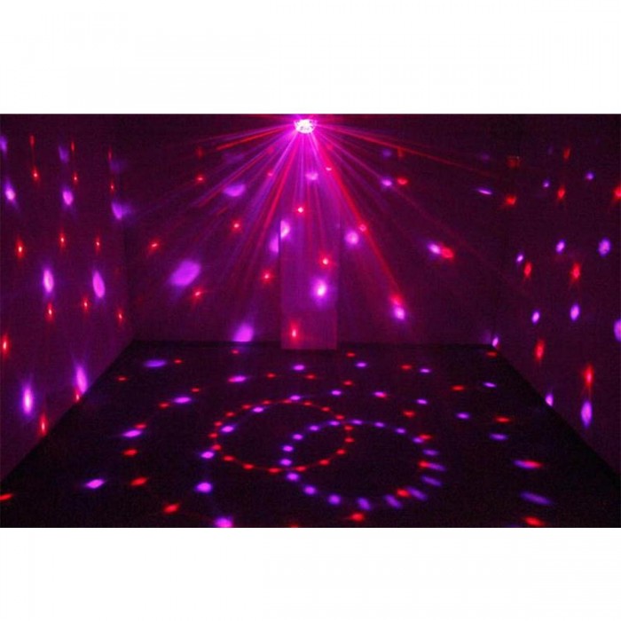 GloboStar® 79601-1 LED Party Disco Μπάλα με Περιστρεφόμενα Φωτορυθμικά Εφέ Πολύχρωμη RGB 15W με Sound Control Activated Εφέ και με Ασύρματο Χειριστήριο AC 230V IP20 Μ11 x Π8.6 x Υ13cm GloboStar® 79601-1 LED Party Disco Μπάλα με Περιστρεφόμενα Φωτορυθμικά Εφέ Πολύχρωμη RGB 15W με Sound Control Activated Εφέ και με Ασύρματο Χειριστήριο AC 230V IP20 Μ11 x Π8.6 x Υ13cm