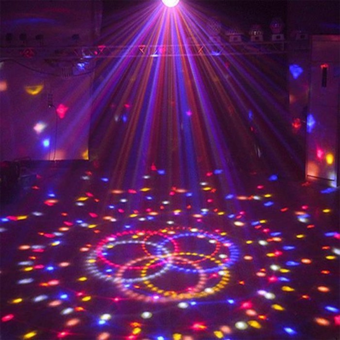 GloboStar® 79601-1 LED Party Disco Μπάλα με Περιστρεφόμενα Φωτορυθμικά Εφέ Πολύχρωμη RGB 15W με Sound Control Activated Εφέ και με Ασύρματο Χειριστήριο AC 230V IP20 Μ11 x Π8.6 x Υ13cm GloboStar® 79601-1 LED Party Disco Μπάλα με Περιστρεφόμενα Φωτορυθμικά Εφέ Πολύχρωμη RGB 15W με Sound Control Activated Εφέ και με Ασύρματο Χειριστήριο AC 230V IP20 Μ11 x Π8.6 x Υ13cm