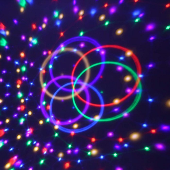 GloboStar® 79602 LED Party Disco Μπάλα με Περιστρεφόμενα Φωτορυθμικά Εφέ Πολύχρωμη RGB DMX512 20W με Sound Control Activated Εφέ και με Ασύρματο Χειριστήριο AC 230V IP20 Φ17 x Υ15cm GloboStar® 79602 LED Party Disco Μπάλα με Περιστρεφόμενα Φωτορυθμικά Εφέ Πολύχρωμη RGB DMX512 20W με Sound Control Activated Εφέ και με Ασύρματο Χειριστήριο AC 230V IP20 Φ17 x Υ15cm