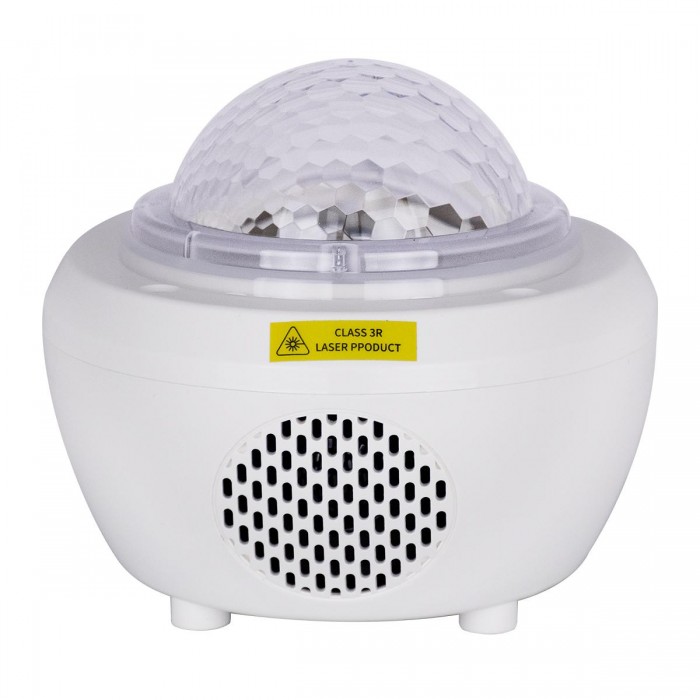 GloboStar® 79604 Λευκό Επιτραπέζιο Διακοσμητικό Φωτιστικό Ειδικών Εφε NIGHT SKY GALAXY 3D LED 10W DC 5V 2200mAh Επαναφορτιζόμενο με Bluetooth Speaker - Sound Activated - Καλώδιο Τροφοδοσίας USB και Ασύρματο Χειριστήριο RF 2.4Ghz Πολύχρωμo RGB Dimmable GloboStar® 79604 Λευκό Επιτραπέζιο Διακοσμητικό Φωτιστικό Ειδικών Εφε NIGHT SKY GALAXY 3D LED 10W DC 5V 2200mAh Επαναφορτιζόμενο με Bluetooth Speaker - Sound Activated - Καλώδιο Τροφοδοσίας USB και Ασύρματο Χειριστήριο RF 2.4Ghz Πολύχρωμo RGB Dimmable