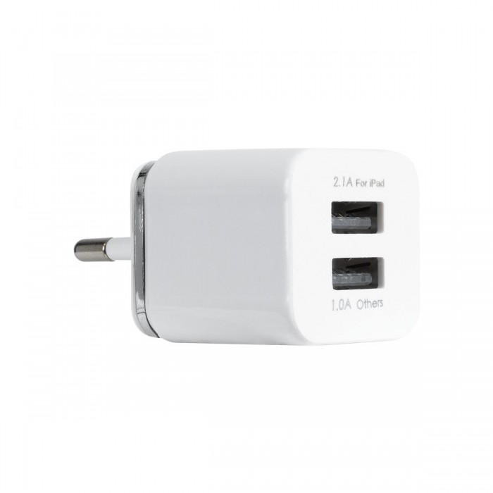 GloboStar® 79701 Φορτιστής Πρίζας Charger 1x Type-A USB Port 1.0 & 1x Type-A USB Port 2.1 For IPad DC 5V 3.1A Max 15W GloboStar® 79701 Φορτιστής Πρίζας Charger 1x Type-A USB Port 1.0 & 1x Type-A USB Port 2.1 For IPad DC 5V 3.1A Max 15W
