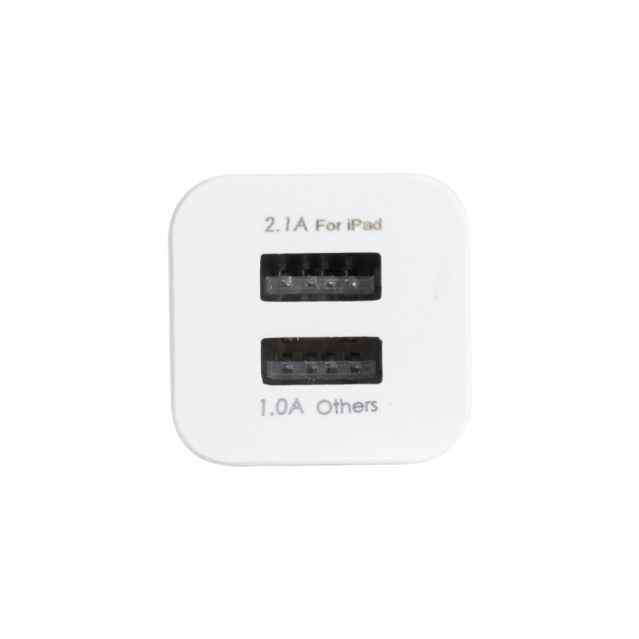 GloboStar® 79701 Φορτιστής Πρίζας Charger 1x Type-A USB Port 1.0 & 1x Type-A USB Port 2.1 For IPad DC 5V 3.1A Max 15W GloboStar® 79701 Φορτιστής Πρίζας Charger 1x Type-A USB Port 1.0 & 1x Type-A USB Port 2.1 For IPad DC 5V 3.1A Max 15W