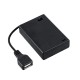 GloboStar® 79791 Box Τροφοδοσίας για Γιρλάντες LED USB 2.0 DC 5V με Μπαταρίες 3 x AA (Δεν Περιλαμβάνονται) & Διακόπτη On/Off - Μαύρο GloboStar® 79791 Box Τροφοδοσίας για Γιρλάντες LED USB 2.0 DC 5V με Μπαταρίες 3 x AA (Δεν Περιλαμβάνονται) & Διακόπτη On/Off - Μαύρο