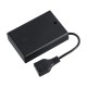 GloboStar® 79791 Box Τροφοδοσίας για Γιρλάντες LED USB 2.0 DC 5V με Μπαταρίες 3 x AA (Δεν Περιλαμβάνονται) & Διακόπτη On/Off - Μαύρο GloboStar® 79791 Box Τροφοδοσίας για Γιρλάντες LED USB 2.0 DC 5V με Μπαταρίες 3 x AA (Δεν Περιλαμβάνονται) & Διακόπτη On/Off - Μαύρο