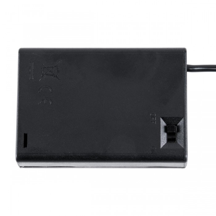 GloboStar® 79791 Box Τροφοδοσίας για Γιρλάντες LED USB 2.0 DC 5V με Μπαταρίες 3 x AA (Δεν Περιλαμβάνονται) & Διακόπτη On/Off - Μαύρο GloboStar® 79791 Box Τροφοδοσίας για Γιρλάντες LED USB 2.0 DC 5V με Μπαταρίες 3 x AA (Δεν Περιλαμβάνονται) & Διακόπτη On/Off - Μαύρο