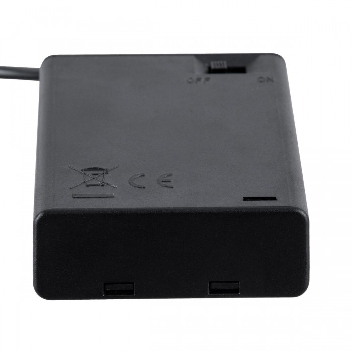 GloboStar® 79791 Box Τροφοδοσίας για Γιρλάντες LED USB 2.0 DC 5V με Μπαταρίες 3 x AA (Δεν Περιλαμβάνονται) & Διακόπτη On/Off - Μαύρο GloboStar® 79791 Box Τροφοδοσίας για Γιρλάντες LED USB 2.0 DC 5V με Μπαταρίες 3 x AA (Δεν Περιλαμβάνονται) & Διακόπτη On/Off - Μαύρο