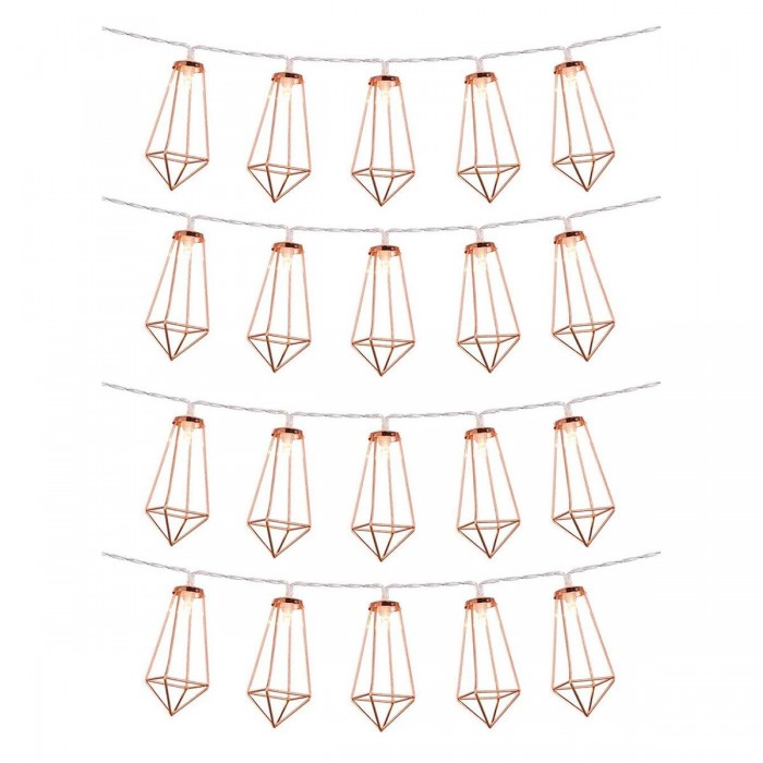 79804 Διακοσμητική Γιρλάντα Bronze Cone 3 Μέτρα με Διακόπτη On/Off - 20 LED 2W με Μπαταρίες 2xAA & Διάφανο Καλώδιο IP20 Θερμό Λευκό 2700K Μ3m 79804 Διακοσμητική Γιρλάντα Bronze Cone 3 Μέτρα με Διακόπτη On/Off - 20 LED 2W με Μπαταρίες 2xAA & Διάφανο Καλώδιο IP20 Θερμό Λευκό 2700K Μ3m