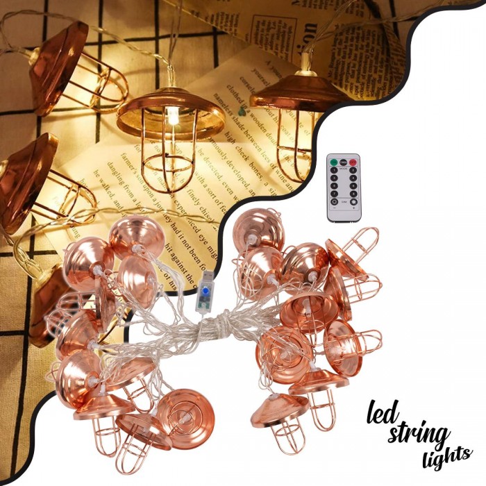 79810 Διακοσμητική Γιρλάντα Bronze Lamp 3 Μέτρα με Διακόπτη On/Off - 20 LED 2W DC 5V με USB & Διάφανο Καλώδιο IP20 Θερμό Λευκό 2700K Μ3m 79810 Διακοσμητική Γιρλάντα Bronze Lamp 3 Μέτρα με Διακόπτη On/Off - 20 LED 2W DC 5V με USB & Διάφανο Καλώδιο IP20 Θερμό Λευκό 2700K Μ3m