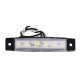 GloboStar® 79900 Πλευρικά Φώτα Όγκου Φορτηγών LED 6 SMD 2835 DC 10-30V Πλαστικό PVC Αδιάβροχο IP66 Ψυχρό Λευκό 6000K GloboStar® 79900 Πλευρικά Φώτα Όγκου Φορτηγών LED 6 SMD 2835 DC 10-30V Πλαστικό PVC Αδιάβροχο IP66 Ψυχρό Λευκό 6000K