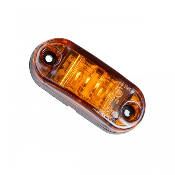 GloboStar® 79908 Πλευρικά Φώτα Όγκου Φορτηγών LED 2xSMD2835 DC 10-30V 2W 134lm IP66 Πορτοκαλί - Μ6.5 x W3 x H1.8cm GloboStar® 79908 Πλευρικά Φώτα Όγκου Φορτηγών LED 2xSMD2835 DC 10-30V 2W 134lm IP66 Πορτοκαλί - Μ6.5 x W3 x H1.8cm