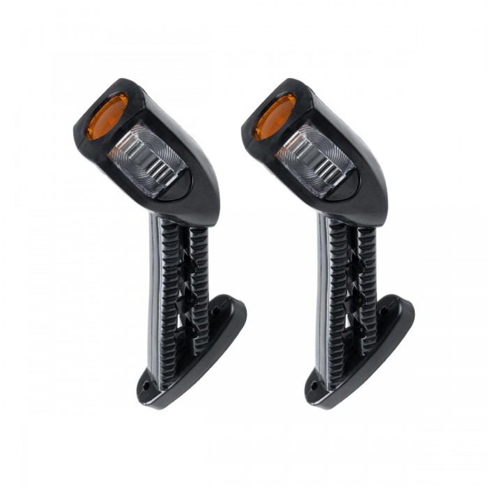GloboStar® 79924 Ζευγάρι Πλευρικά Φώτα Όγκου Φορτηγών LED 6xSMD2835 DC24V 3W 200lm IP66 Πορτοκαλί & 6000K & Κόκκινο - Μ6.5 x W3 x H1.8cm GloboStar® 79924 Ζευγάρι Πλευρικά Φώτα Όγκου Φορτηγών LED 6xSMD2835 DC24V 3W 200lm IP66 Πορτοκαλί & 6000K & Κόκκινο - Μ6.5 x W3 x H1.8cm