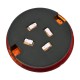 GloboStar® 79927 Πίσω Φανάρι Φορτηγού 20 LED DC 24V Στρογγυλό Universal Αδιάβροχο IP66 Κόκκινο - Πορτοκαλί GloboStar® 79927 Πίσω Φανάρι Φορτηγού 20 LED DC 24V Στρογγυλό Universal Αδιάβροχο IP66 Κόκκινο - Πορτοκαλί