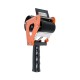 GloboStar® 79951 Επαγγελματική Μηχανή Ταινίας Συσκευασίας Χειρός DELI Μ16.5 x Π7.8 x Υ24cm - Πορτοκαλί & Μαύρο