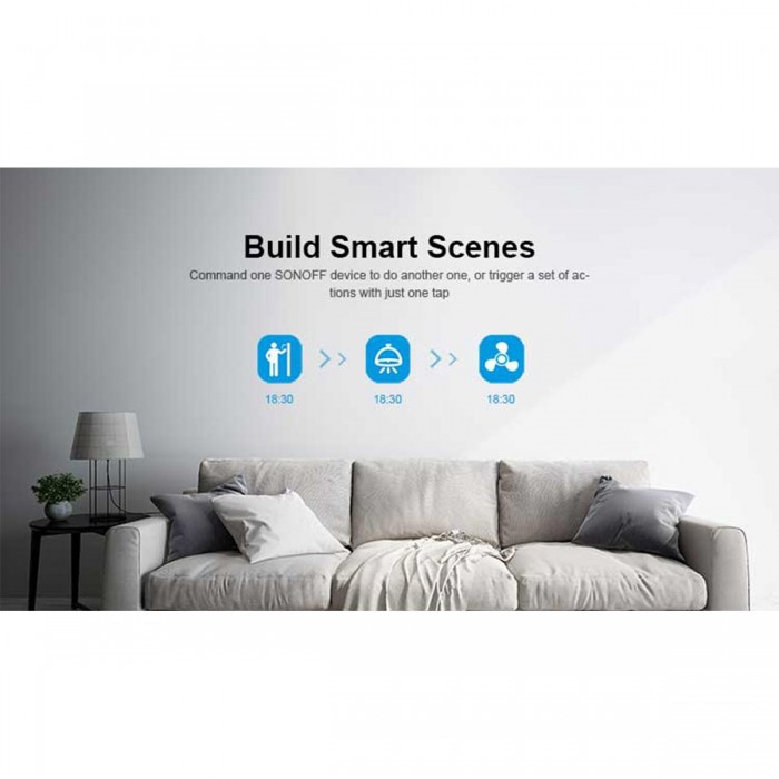 GloboStar® 80012 SONOFF iFan03-R2 - Wi-Fi Smart Switch Ceiling Fan & Light Controller GloboStar® 80012 SONOFF iFan03-R2 - Wi-Fi Smart Switch Ceiling Fan & Light Controller