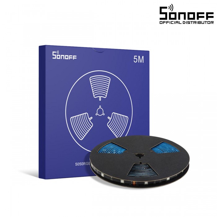 GloboStar® 80025 SONOFF L1-5050RGB-GR-5M-R2 - Smart RGB LED Light Strip Extension 5M Waterproof IP65 GloboStar® 80025 SONOFF L1-5050RGB-GR-5M-R2 - Smart RGB LED Light Strip Extension 5M Waterproof IP65