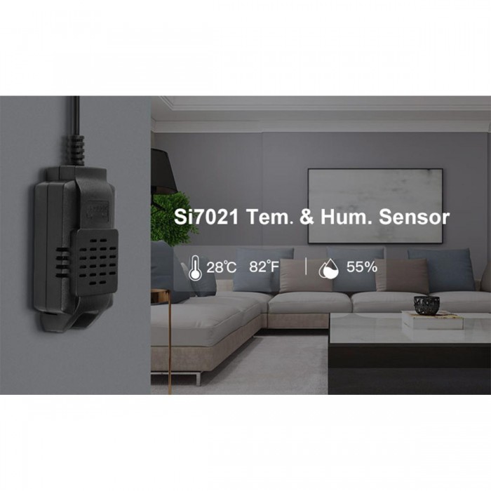 GloboStar® 80036 SONOFF Si7021-R2 - Smart Temperature & Humidity TH Sensor for TH10 & TH16 Models GloboStar® 80036 SONOFF Si7021-R2 - Smart Temperature & Humidity TH Sensor for TH10 & TH16 Models