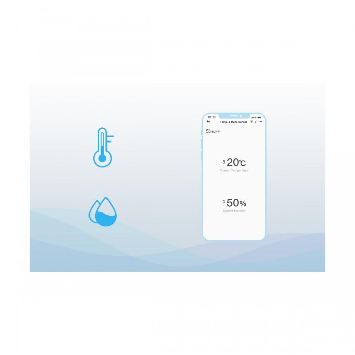 GloboStar® 80048 SONOFF SNZB-02-R3 – Zigbee Wireless Temperature & Humidity Sensor Real Time Monitoring GloboStar® 80048 SONOFF SNZB-02-R3 – Zigbee Wireless Temperature & Humidity Sensor Real Time Monitoring
