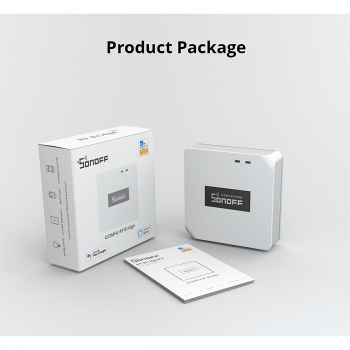 GloboStar® 80052 SONOFF RF BRIDGER2 - 433MHz RF to Wi-Fi Smart Hub - Switch Hub GloboStar® 80052 SONOFF RF BRIDGER2 - 433MHz RF to Wi-Fi Smart Hub - Switch Hub