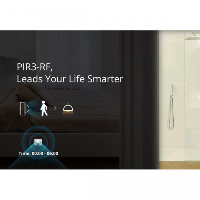 GloboStar® 80064 SONOFF PIR3-RF – Smart 433MHZ RF PIR Motion Sensor 6m/110° Detection GloboStar® 80064 SONOFF PIR3-RF – Smart 433MHZ RF PIR Motion Sensor 6m/110° Detection