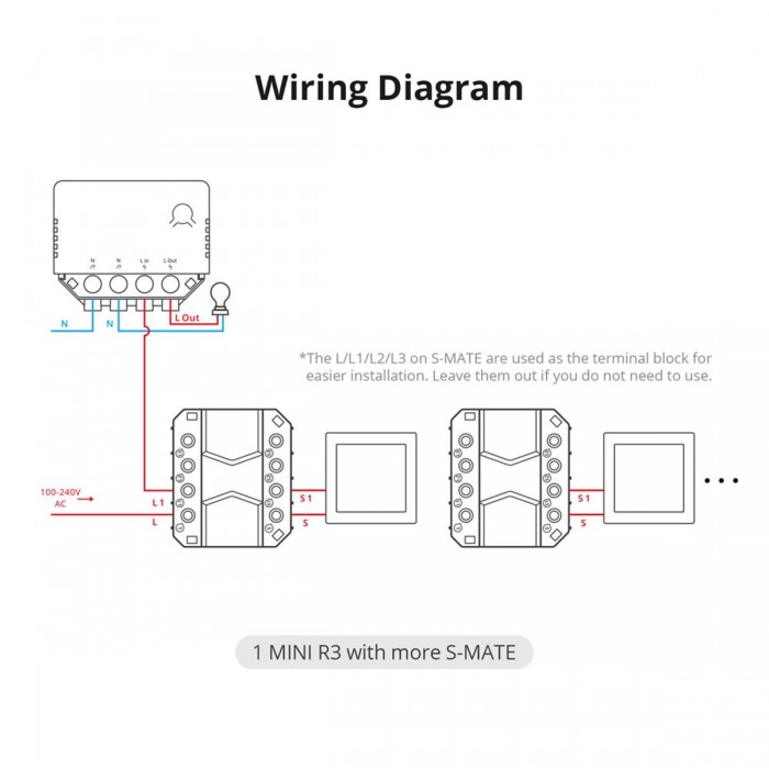 GloboStar® 80070 SONOFF S-MATE - Switch Mate 16A/3500W GloboStar® 80070 SONOFF S-MATE - Switch Mate 16A/3500W