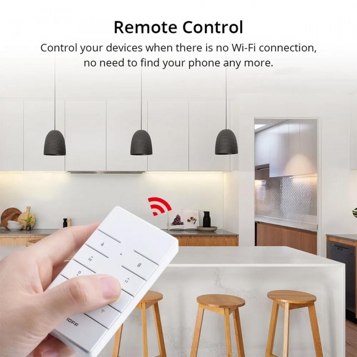 GloboStar® 80074 SONOFF RM433R2 - Remote Controller RF 433Mhz 8 Key (Battery Included) GloboStar® 80074 SONOFF RM433R2 - Remote Controller RF 433Mhz 8 Key (Battery Included)