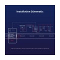 GloboStar® 80079 SONOFF POW Elite POWR316D Smart WiFi Real Time Power Consumption AC 100-240V MAX 16A