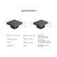 GloboStar® 80089 SONOFF M5-3C-80 SwitchMan Mechanical Smart Switch WiFi & Bluetooth AC 100-240V Max 6A 1320W (2A/Way) 3 Way GloboStar® 80089 SONOFF M5-3C-80 SwitchMan Mechanical Smart Switch WiFi & Bluetooth AC 100-240V Max 6A 1320W (2A/Way) 3 Way