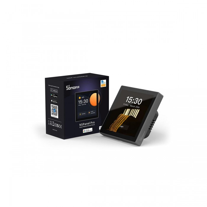 GloboStar® 80094 SONOFF NSPanel86PB Wi-Fi & Zigbee 3.0 Smart Scene Wall Switch (86/EU Type) - AC 100-240V - Integrated HMI Touch Panel - Smart Controller & Gateway for All Smart Devises GloboStar® 80094 SONOFF NSPanel86PB Wi-Fi & Zigbee 3.0 Smart Scene Wall Switch (86/EU Type) - AC 100-240V - Integrated HMI Touch Panel - Smart Controller & Gateway for All Smart Devises
