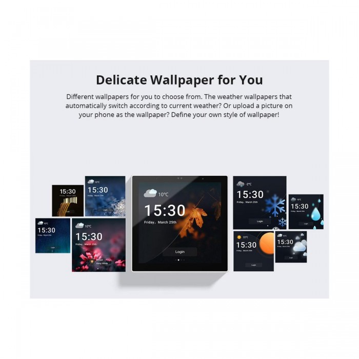 GloboStar® 80095 SONOFF NSPanel86PW Wi-Fi & Zigbee 3.0 Smart Scene Wall Switch (86/EU Type) - AC 100-240V - Integrated HMI Touch Panel - Smart Controller & Gateway for All Smart Devises GloboStar® 80095 SONOFF NSPanel86PW Wi-Fi & Zigbee 3.0 Smart Scene Wall Switch (86/EU Type) - AC 100-240V - Integrated HMI Touch Panel - Smart Controller & Gateway for All Smart Devises