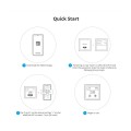 GloboStar® 80095 SONOFF NSPanel86PW Wi-Fi & Zigbee 3.0 Smart Scene Wall Switch (86/EU Type) - AC 100-240V - Integrated HMI Touch Panel - Smart Controller & Gateway for All Smart Devises