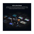GloboStar® 80095 SONOFF NSPanel86PW Wi-Fi & Zigbee 3.0 Smart Scene Wall Switch (86/EU Type) - AC 100-240V - Integrated HMI Touch Panel - Smart Controller & Gateway for All Smart Devises