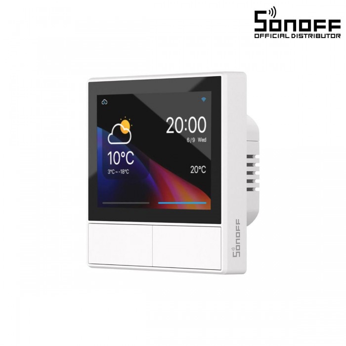 GloboStar® 80096 SONOFF NSPanel-EUW - Wi-Fi Smart Scene Wall Switch (86/EU Type) - Integrated HMI Touch Panel - Smart Controller & Gateway for All Smart Devises GloboStar® 80096 SONOFF NSPanel-EUW - Wi-Fi Smart Scene Wall Switch (86/EU Type) - Integrated HMI Touch Panel - Smart Controller & Gateway for All Smart Devises